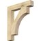 Ekena Millwork Westlake Block Rough Sawn Bracket, Douglas Fir, 4"W x 24"D x 28"H BKT04X24X28WTL05RDF - alternate 1